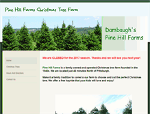 Tablet Screenshot of pinehillfarms.net